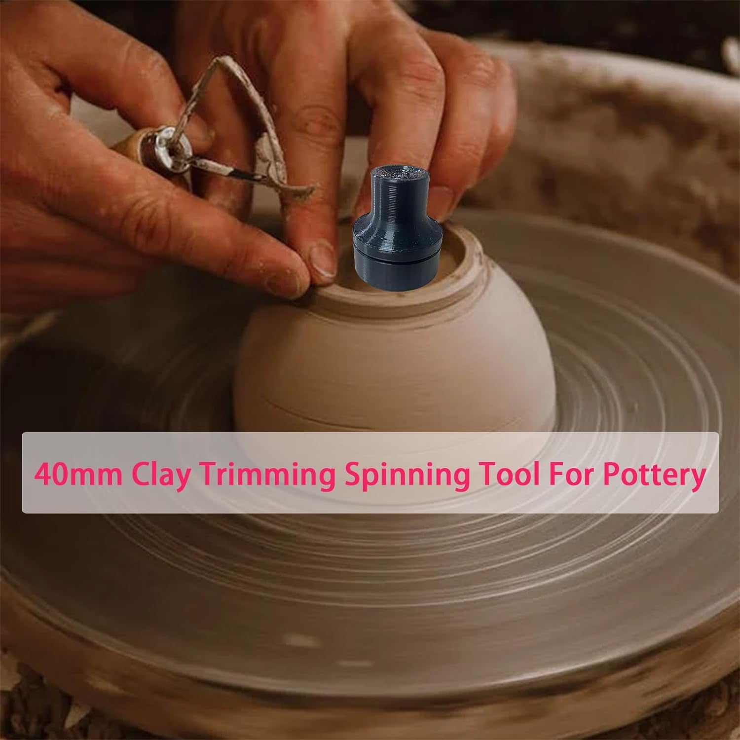 40mm Clay Trimming Spinning Tool for Pottery