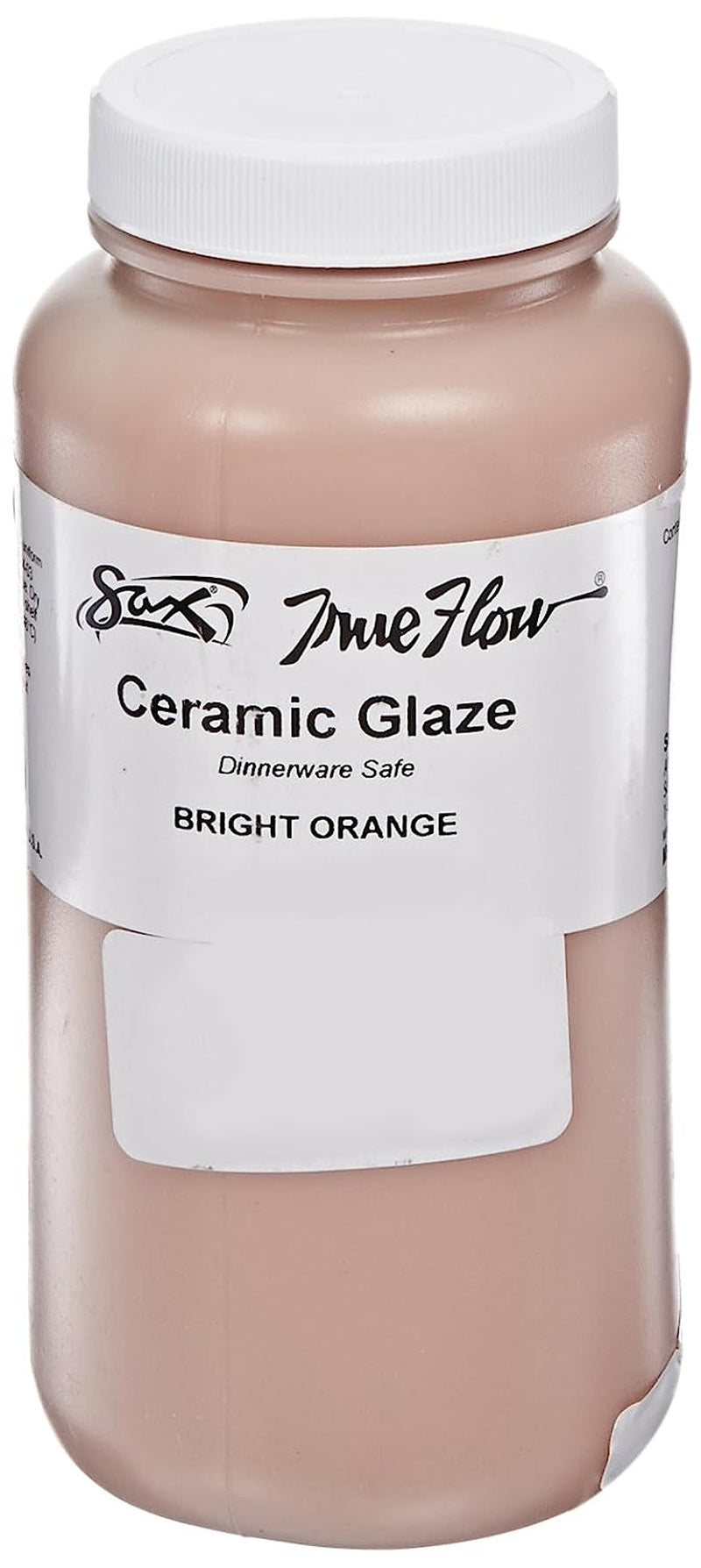 Sax True Flow Gloss Glaze, Bright Orange, 1 Pint