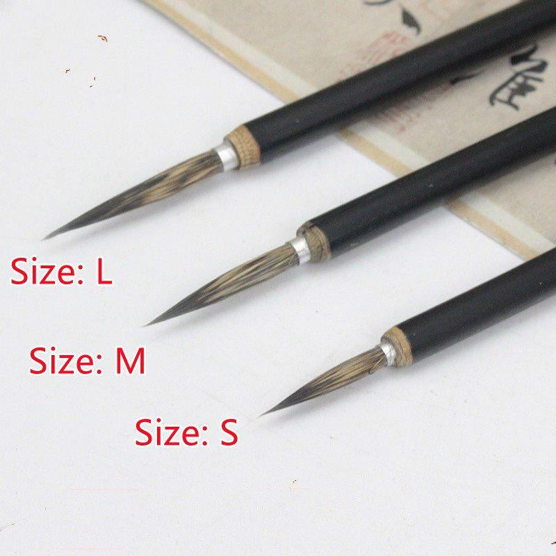 Fine Calligraphy Painting Brushes (3 Piece Set)